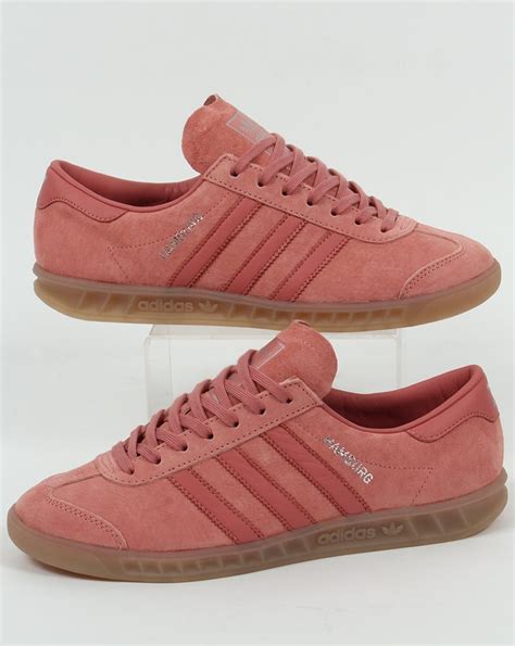 Adidas hamburg pink sneakers